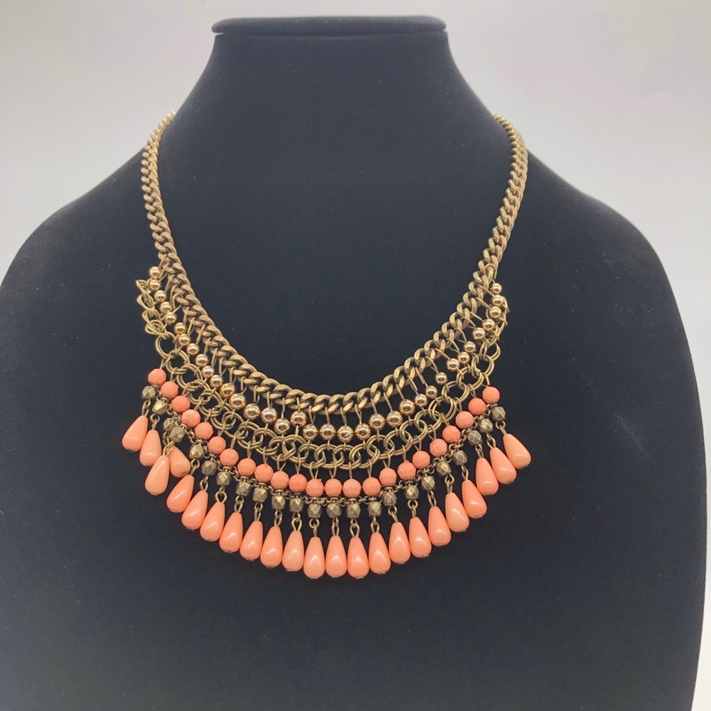 Lane Bryant Tear Drop Bib Necklace